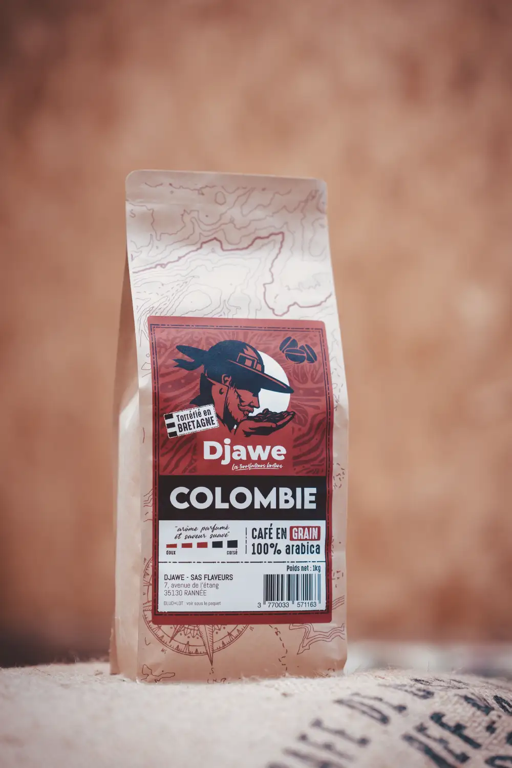 Café Colombie grain 1k