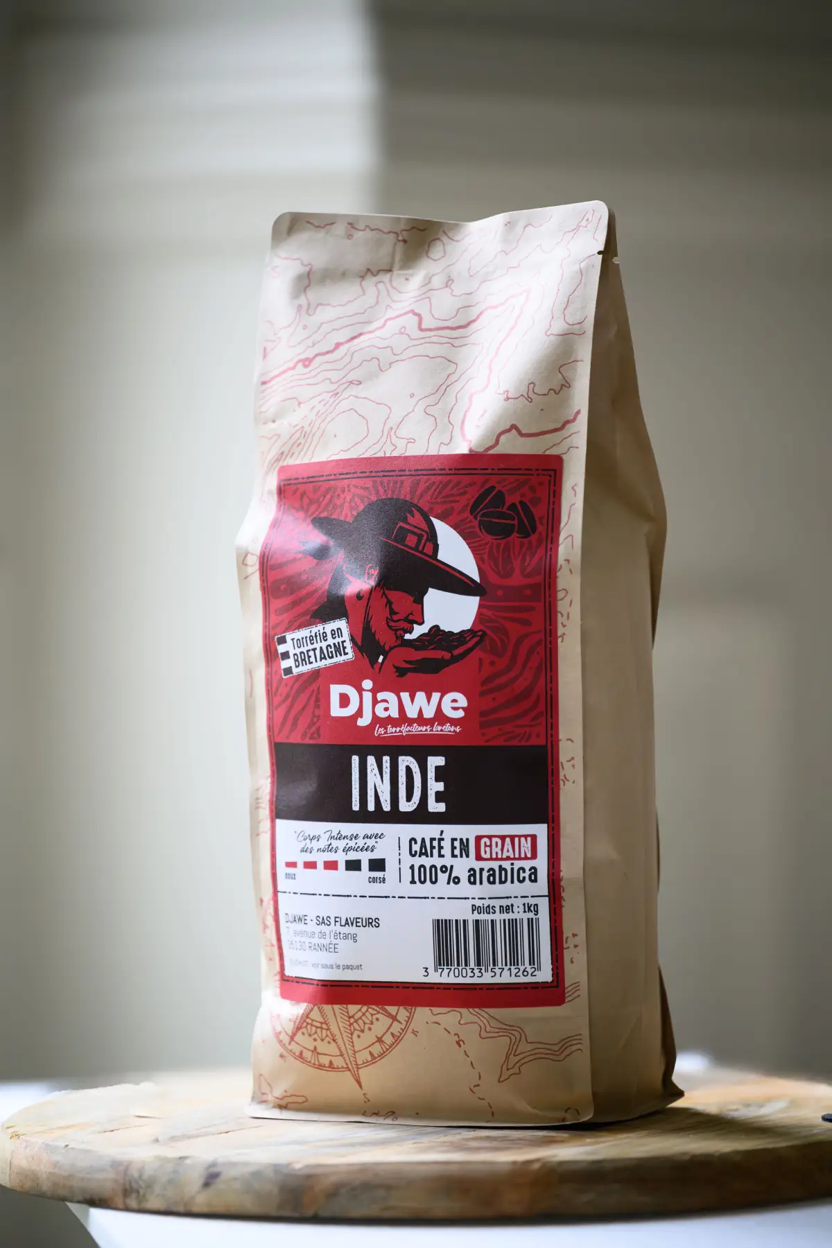 Café grain Inde DJAWE